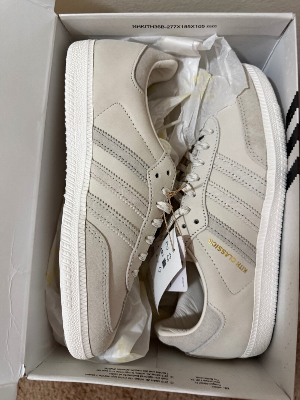 Adidas x Kith Samba Adidas x Kith Samba OG Classics Cloud 6.5M/7.5W